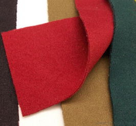 品质保证现货销售 针织罗马布拉毛 女装拉毛裤料 克重400幅宽170价格 厂家 图片